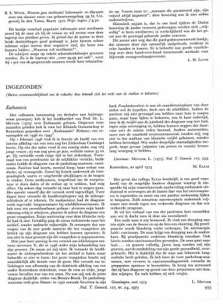 Eerste pagina van het artikel zoals het is gepubliceerd in het tijdschrift