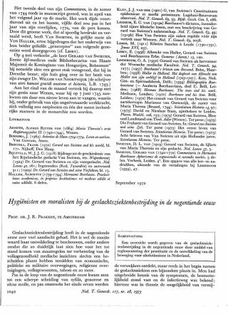 Eerste pagina van het artikel zoals het is gepubliceerd in het tijdschrift