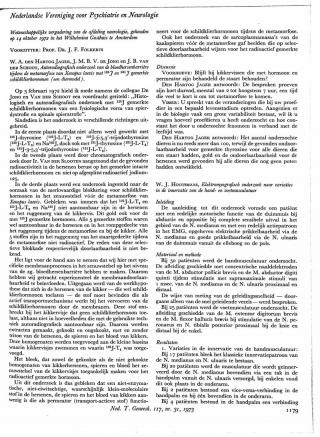 Eerste pagina van het artikel zoals het is gepubliceerd in het tijdschrift