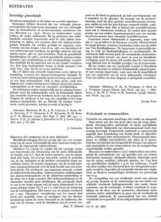 Eerste pagina van het artikel zoals het is gepubliceerd in het tijdschrift