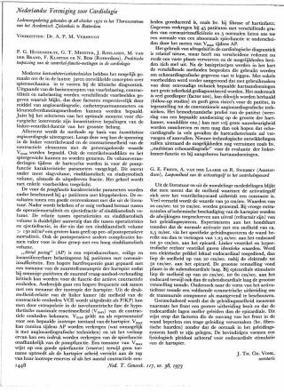 Eerste pagina van het artikel zoals het is gepubliceerd in het tijdschrift