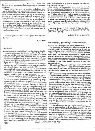 Eerste pagina van het artikel zoals het is gepubliceerd in het tijdschrift