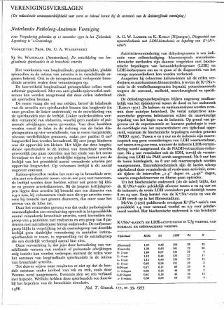 Eerste pagina van het artikel zoals het is gepubliceerd in het tijdschrift