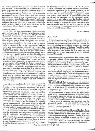 Eerste pagina van het artikel zoals het is gepubliceerd in het tijdschrift