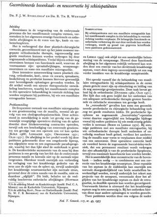 Eerste pagina van het artikel zoals het is gepubliceerd in het tijdschrift