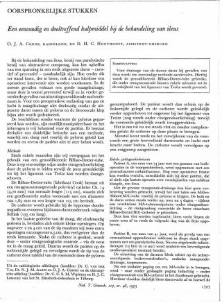 Eerste pagina van het artikel zoals het is gepubliceerd in het tijdschrift