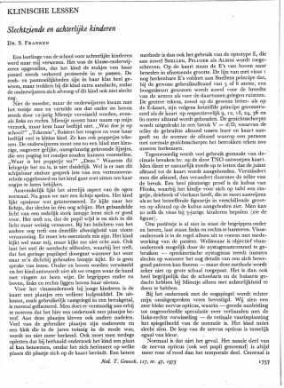 Eerste pagina van het artikel zoals het is gepubliceerd in het tijdschrift
