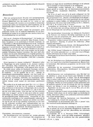 Eerste pagina van het artikel zoals het is gepubliceerd in het tijdschrift