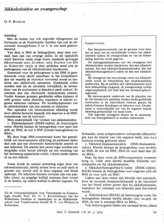 Eerste pagina van het artikel zoals het is gepubliceerd in het tijdschrift