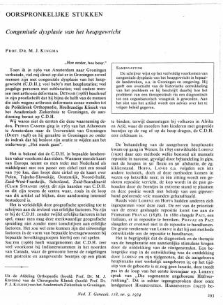 Eerste pagina van het artikel zoals het is gepubliceerd in het tijdschrift