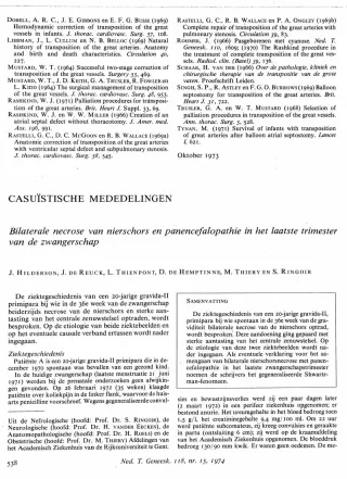 Eerste pagina van het artikel zoals het is gepubliceerd in het tijdschrift