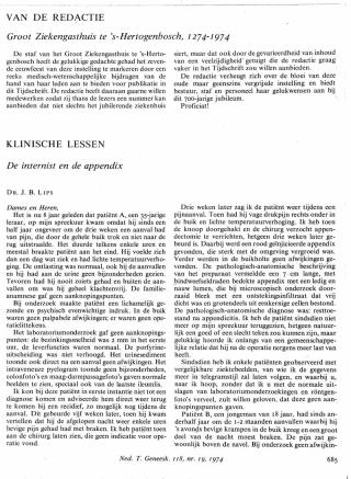 Eerste pagina van het artikel zoals het is gepubliceerd in het tijdschrift