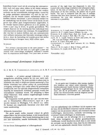 Eerste pagina van het artikel zoals het is gepubliceerd in het tijdschrift