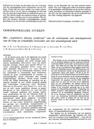 Eerste pagina van het artikel zoals het is gepubliceerd in het tijdschrift