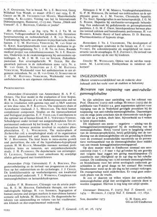 Eerste pagina van het artikel zoals het is gepubliceerd in het tijdschrift