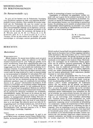 Eerste pagina van het artikel zoals het is gepubliceerd in het tijdschrift