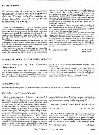 Eerste pagina van het artikel zoals het is gepubliceerd in het tijdschrift