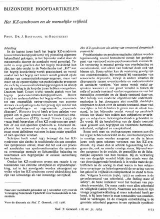 Eerste pagina van het artikel zoals het is gepubliceerd in het tijdschrift