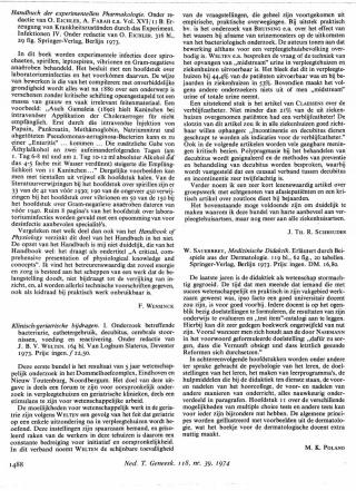 Eerste pagina van het artikel zoals het is gepubliceerd in het tijdschrift