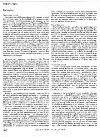 Eerste pagina van het artikel zoals het is gepubliceerd in het tijdschrift