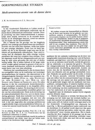 Eerste pagina van het artikel zoals het is gepubliceerd in het tijdschrift