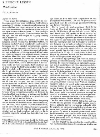 Eerste pagina van het artikel zoals het is gepubliceerd in het tijdschrift