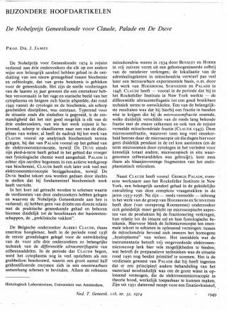 Eerste pagina van het artikel zoals het is gepubliceerd in het tijdschrift