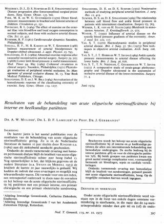 Eerste pagina van het artikel zoals het is gepubliceerd in het tijdschrift