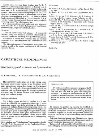 Eerste pagina van het artikel zoals het is gepubliceerd in het tijdschrift