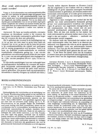 Eerste pagina van het artikel zoals het is gepubliceerd in het tijdschrift