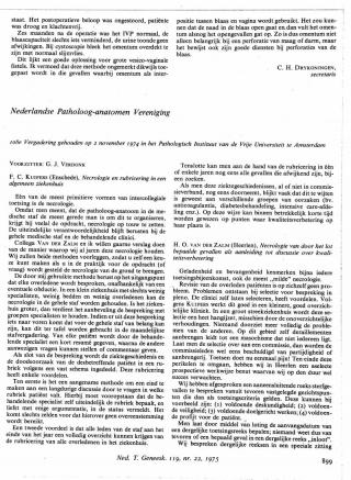 Eerste pagina van het artikel zoals het is gepubliceerd in het tijdschrift