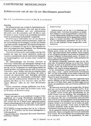 Eerste pagina van het artikel zoals het is gepubliceerd in het tijdschrift