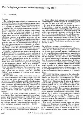 Eerste pagina van het artikel zoals het is gepubliceerd in het tijdschrift