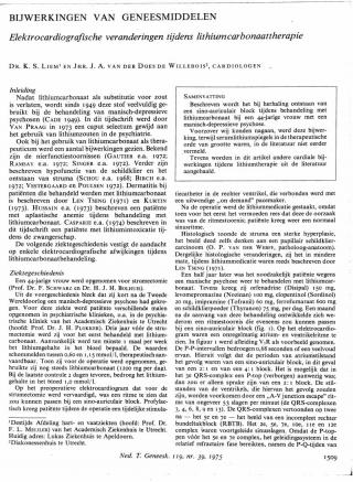 Eerste pagina van het artikel zoals het is gepubliceerd in het tijdschrift