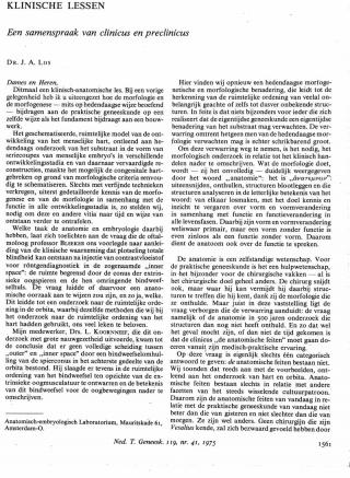 Eerste pagina van het artikel zoals het is gepubliceerd in het tijdschrift