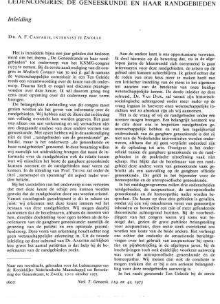 Eerste pagina van het artikel zoals het is gepubliceerd in het tijdschrift