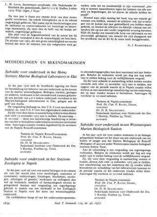 Eerste pagina van het artikel zoals het is gepubliceerd in het tijdschrift