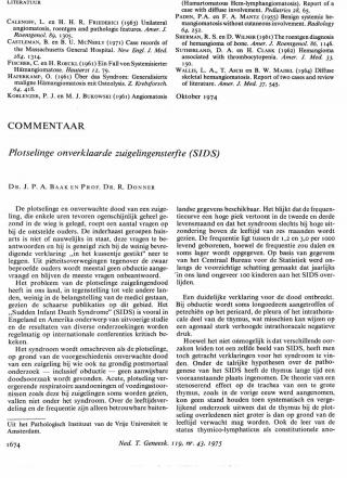 Eerste pagina van het artikel zoals het is gepubliceerd in het tijdschrift