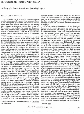 Eerste pagina van het artikel zoals het is gepubliceerd in het tijdschrift