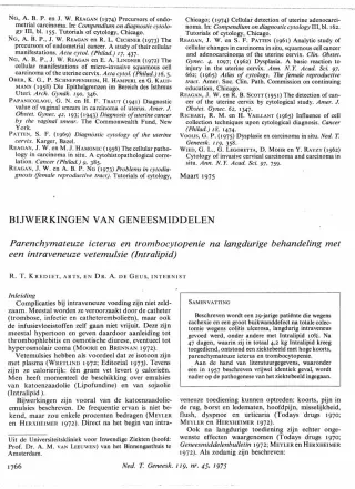 Eerste pagina van het artikel zoals het is gepubliceerd in het tijdschrift
