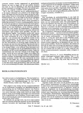 Eerste pagina van het artikel zoals het is gepubliceerd in het tijdschrift