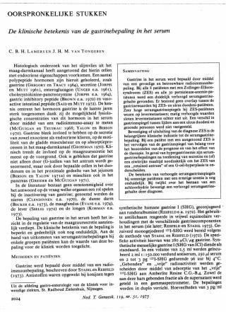 Eerste pagina van het artikel zoals het is gepubliceerd in het tijdschrift