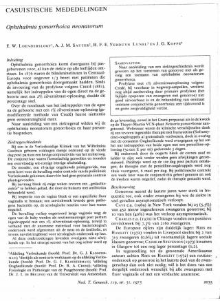 Eerste pagina van het artikel zoals het is gepubliceerd in het tijdschrift