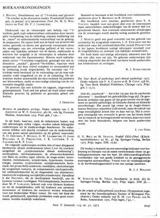 Eerste pagina van het artikel zoals het is gepubliceerd in het tijdschrift