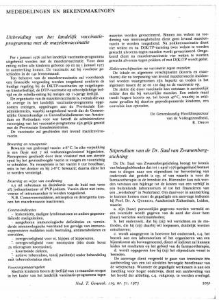 Eerste pagina van het artikel zoals het is gepubliceerd in het tijdschrift