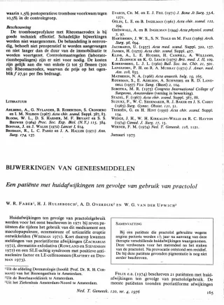 Eerste pagina van het artikel zoals het is gepubliceerd in het tijdschrift