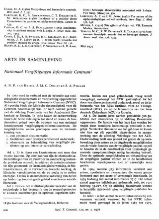 Eerste pagina van het artikel zoals het is gepubliceerd in het tijdschrift