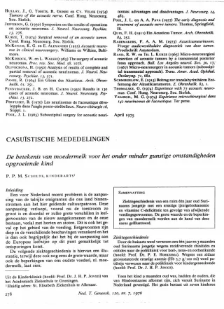 Eerste pagina van het artikel zoals het is gepubliceerd in het tijdschrift