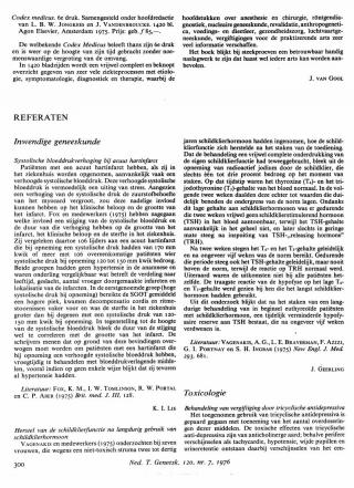 Eerste pagina van het artikel zoals het is gepubliceerd in het tijdschrift