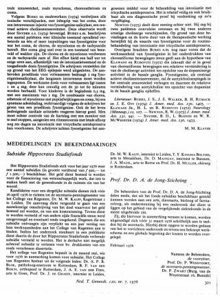 Eerste pagina van het artikel zoals het is gepubliceerd in het tijdschrift